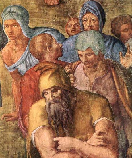 Martyrdom of St Peter, Michelangelo Buonarroti
